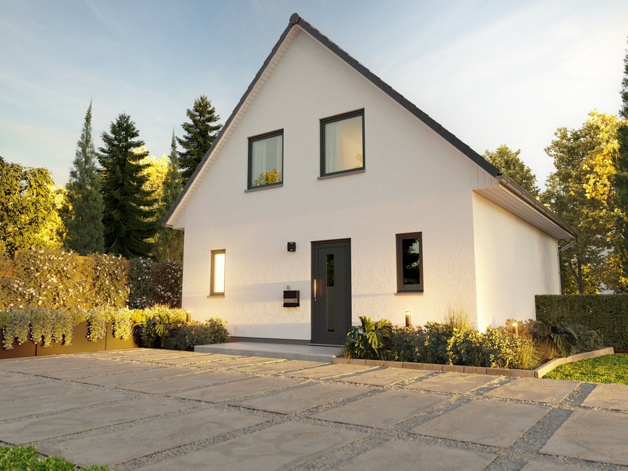 Das Raumwunder 100 mit Blick von Straße und Variante Elegance